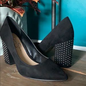 Women’s Jessica Simpson Studded Block Heels